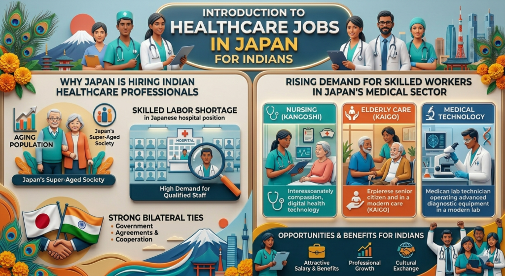 Introduction to Healthcare Jobs in Japan for Indians