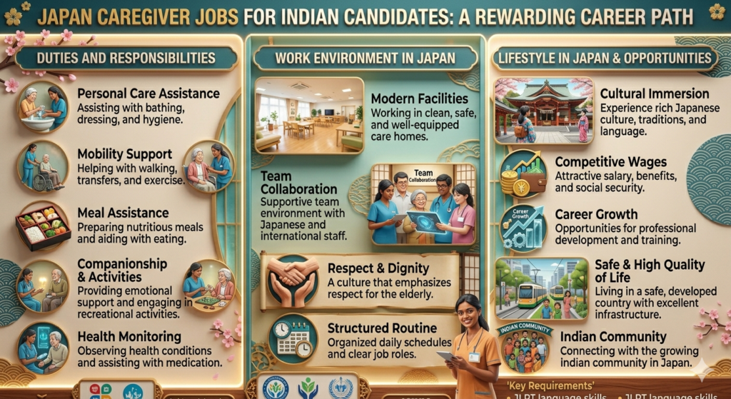 Japan Caregiver Jobs for Indian Candidates