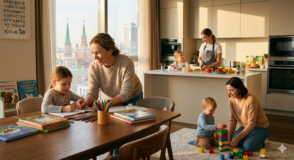 Nanny Jobs in Russia for Women