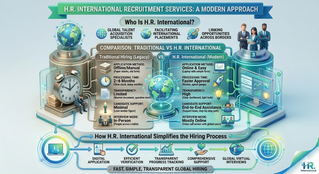 Overview of H.R. International Recruitment Services