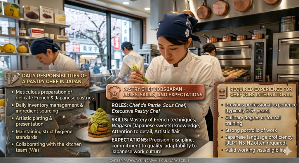 Pastry Chef Jobs Japan