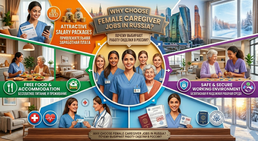 Why Choose Female Caregiver Jobs Russia?