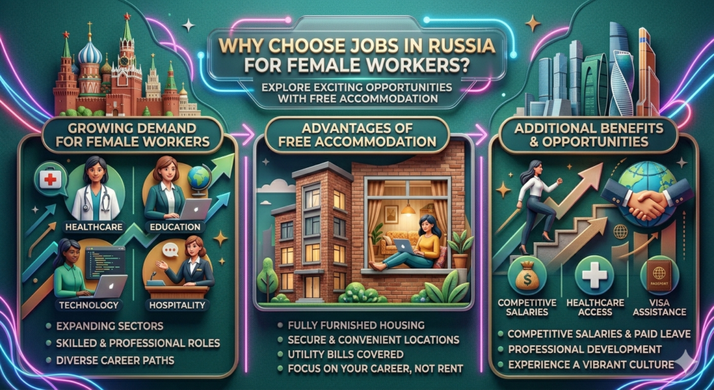 Why Choose Jobs in Russia for Female Workers with Accommodation