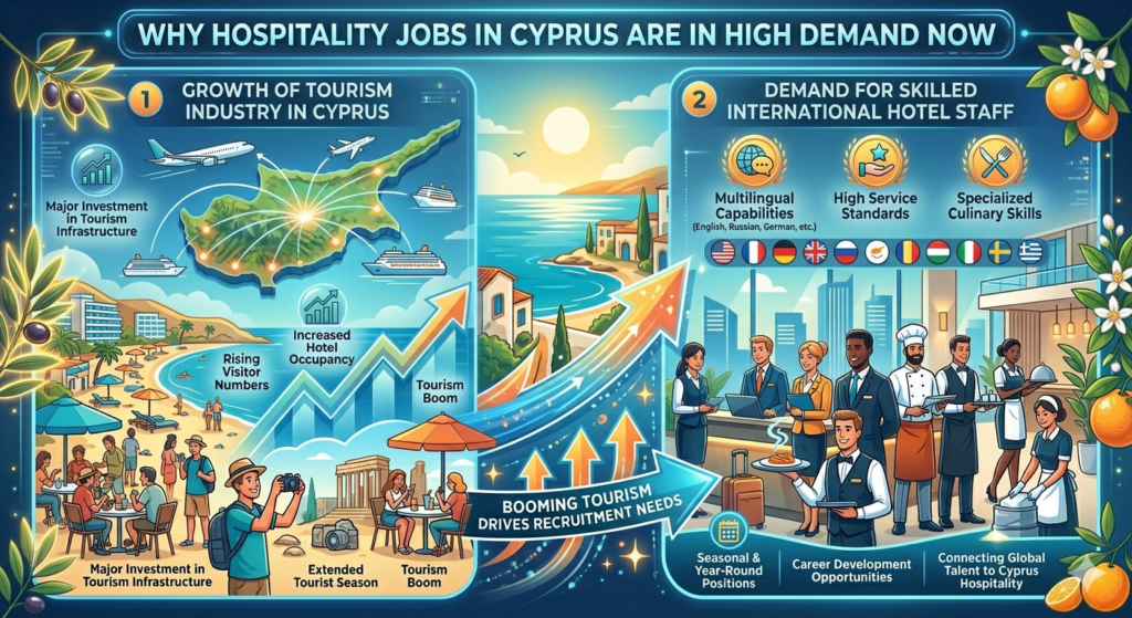 Why Hospitality Jobs in Cyprus Hiring Now Are in High Demand