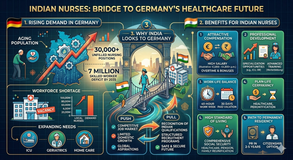 Why Indians Are Looking for Nursing Jobs in Germany