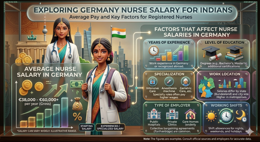 Germany Nurse Salary for Indians