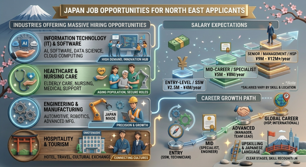 Japan Job Opportunities for North East Applicants