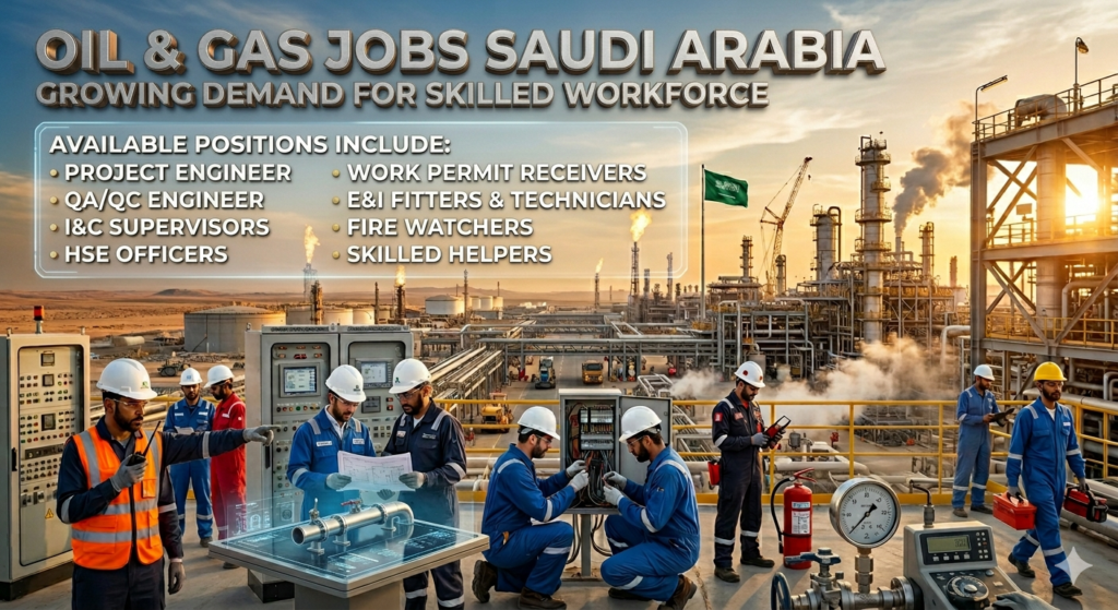 Oil and Gas Jobs Saudi Arabia
