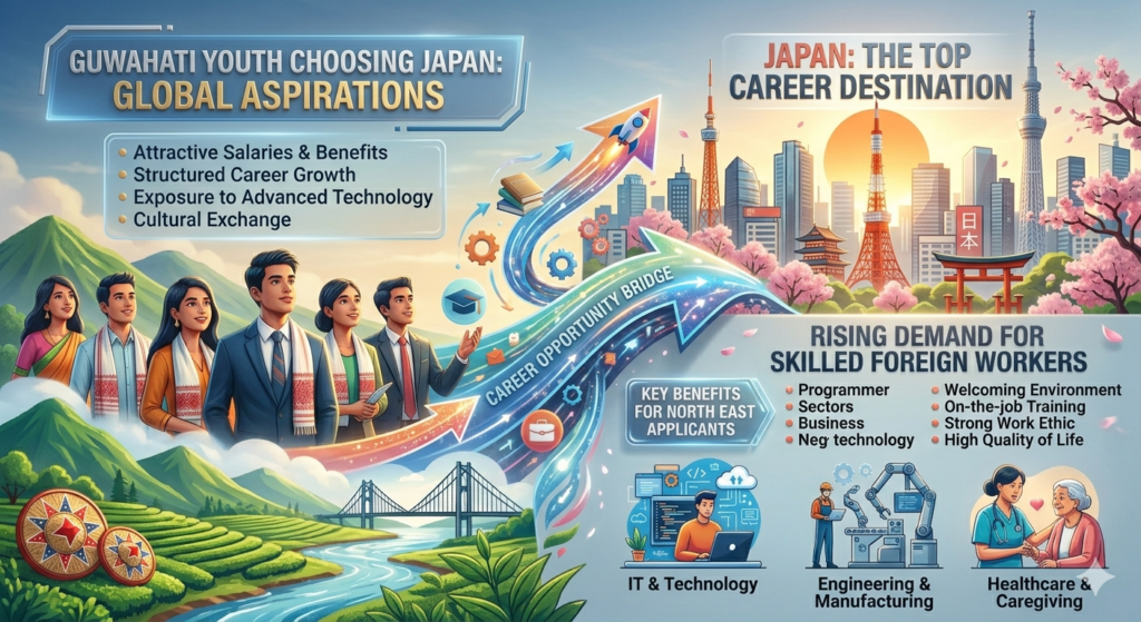 Why Japan Is Becoming the Top Career Destination for North East Applicants