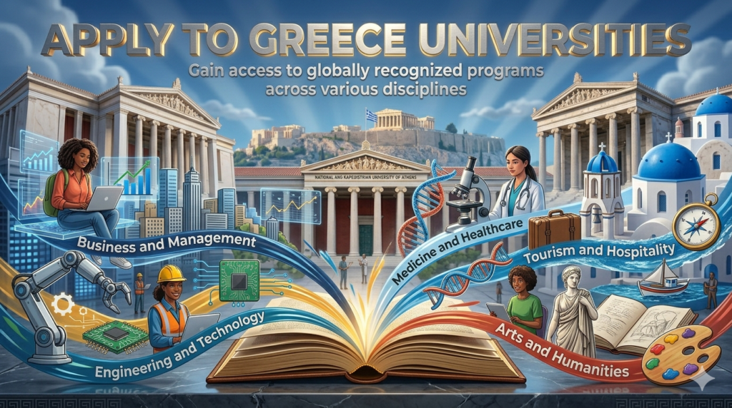 Apply to Greece Universities