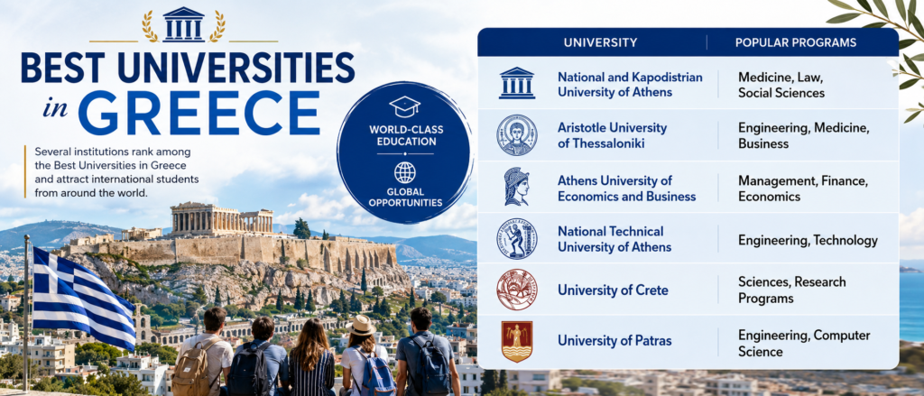 Best Universities in Greece