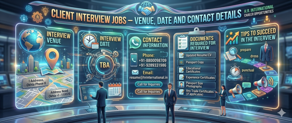 Client Interview Jobs