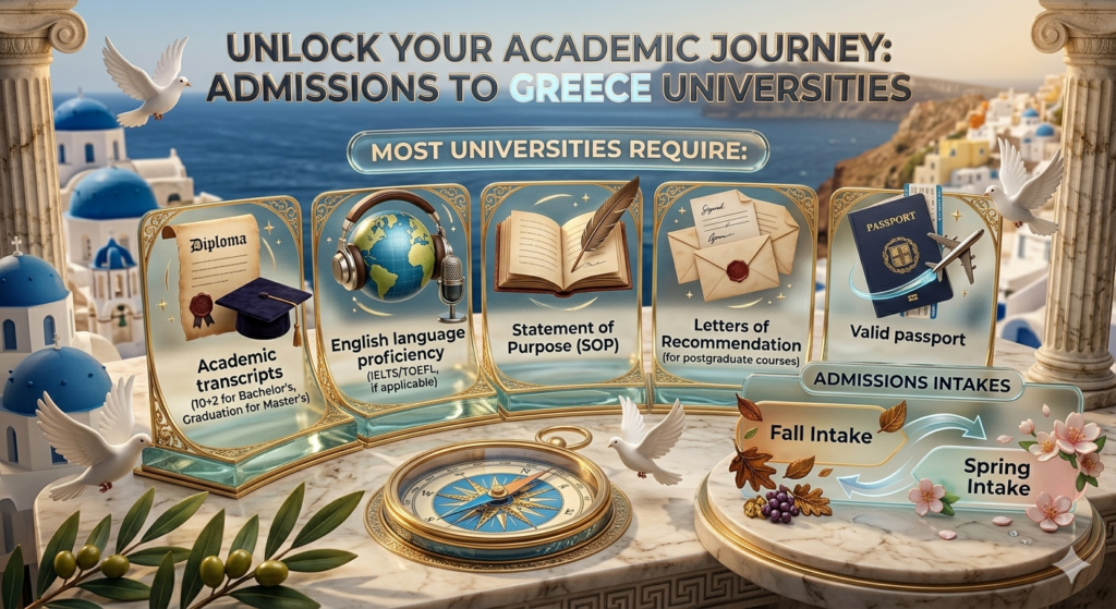 Greece University Admissions