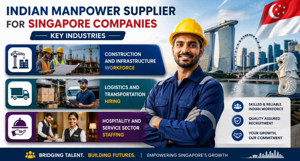 Indian Manpower Supplier for Singapore Companies