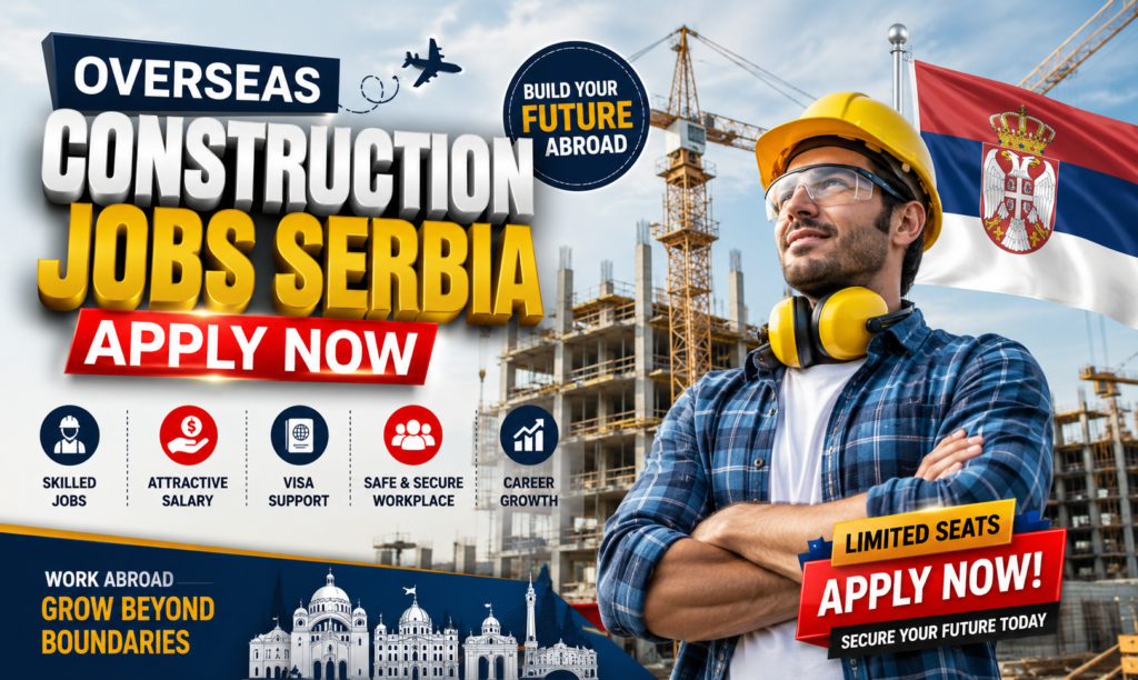 Overseas Construction Jobs Serbia Apply Now