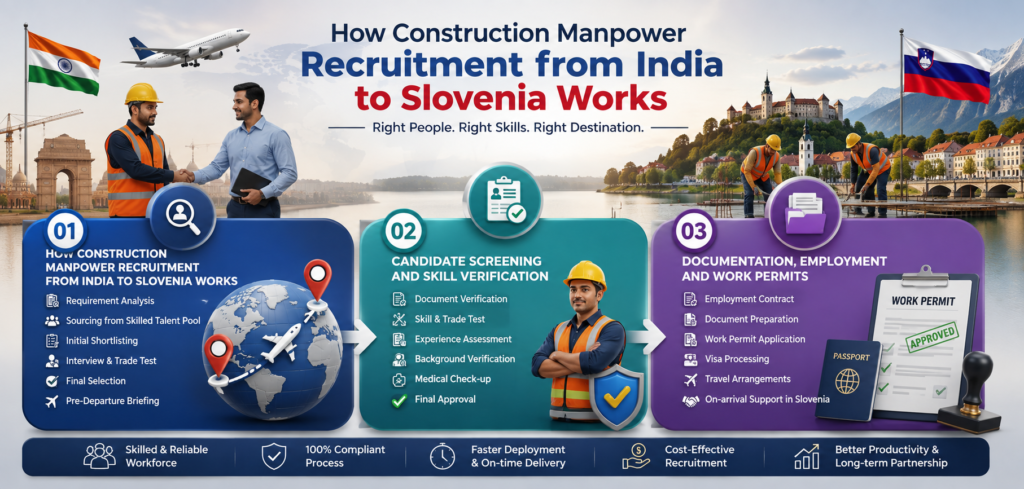 Recruitment from India to Slovenia Works
