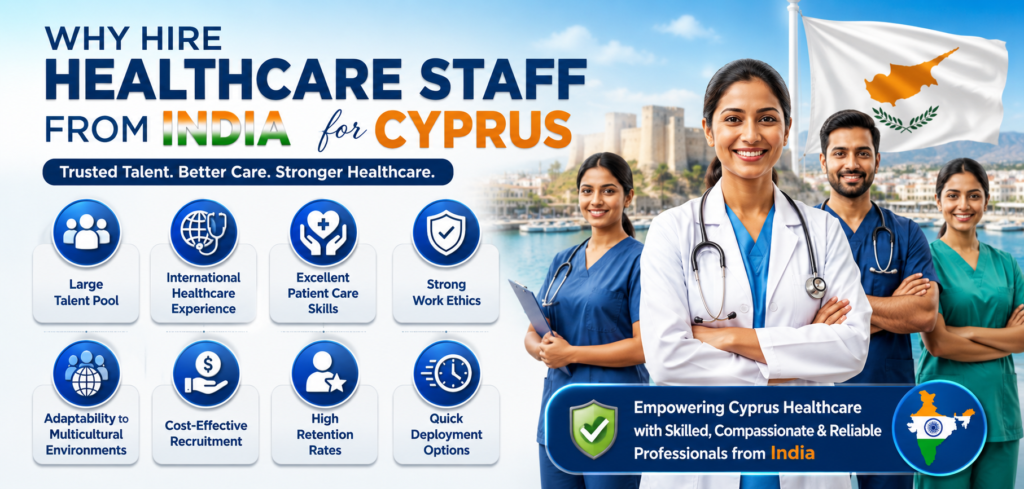Why Hire Healthcare Staff from India for Cyprus