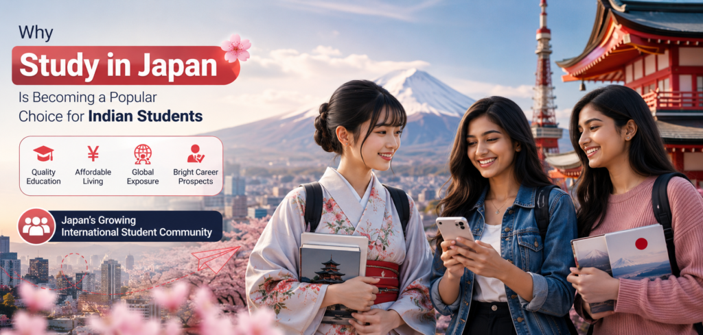 Why Study in Japan Is Becoming a Popular Choice for Indian Students