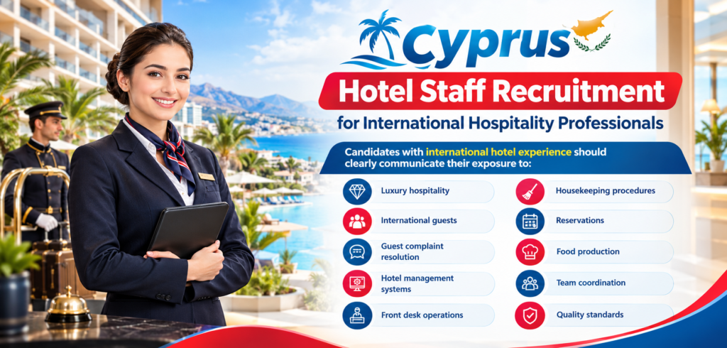 Cyprus Hotel Staff Recruitment
