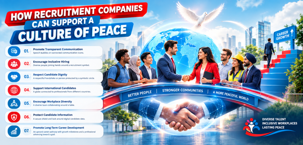 How Recruitment Companies Can Support a Culture of Peace
