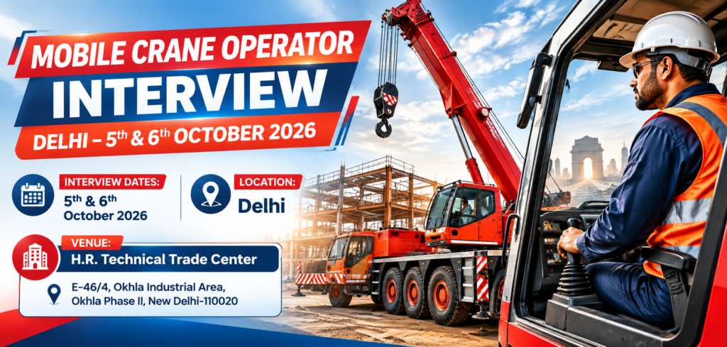 Mobile Crane Operator Interview