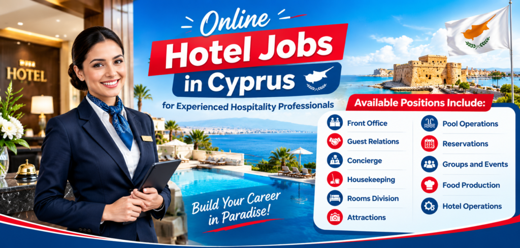 Online Hotel Jobs in Cyprus