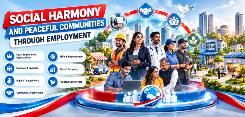 Peaceful Communities Through Employment