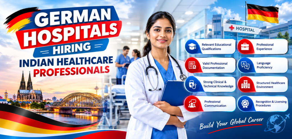 German Hospitals Hiring Indian Healthcare Professionals